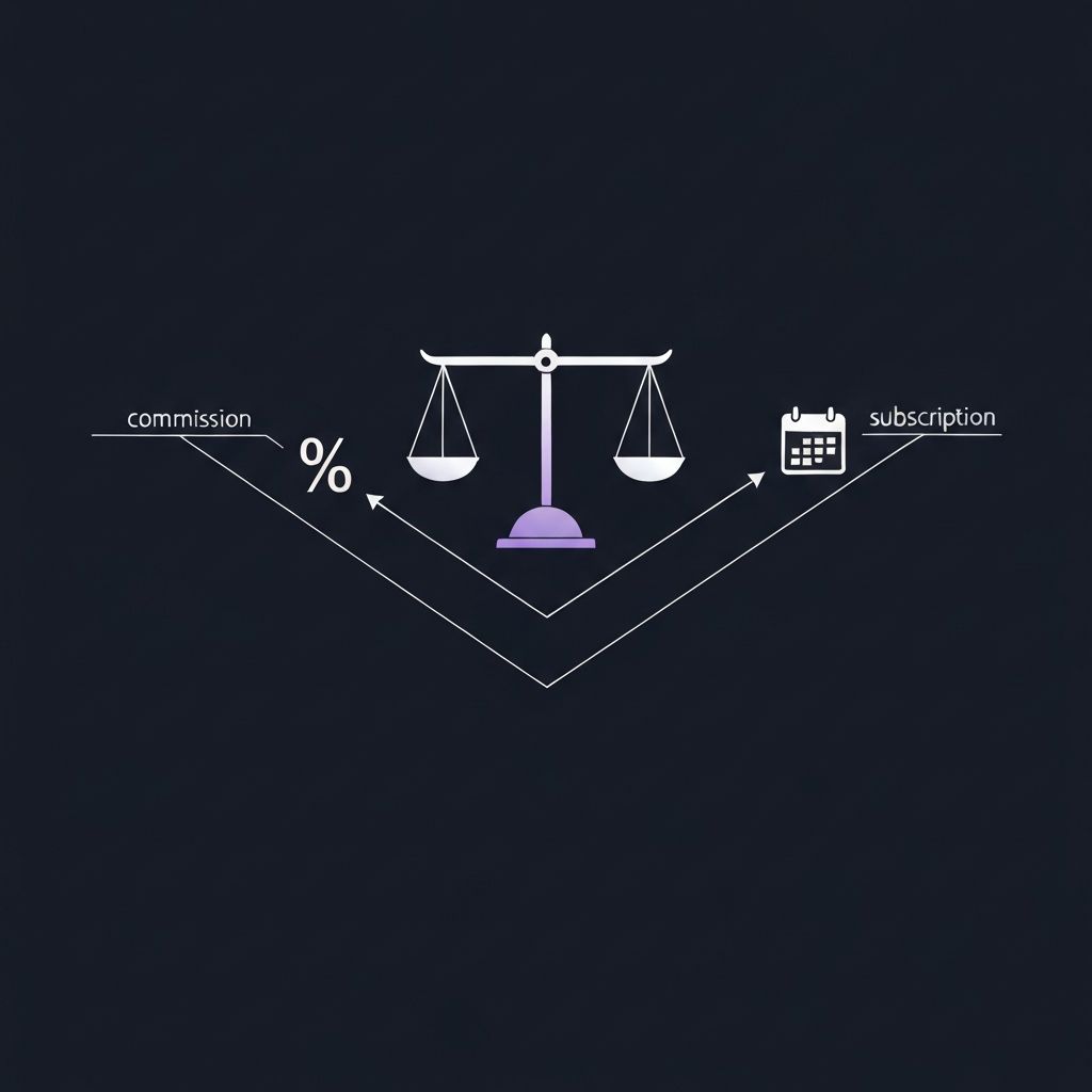 Commission-Only vs. Monthly Fee: What Your AI Channel's Pricing Model Tells You